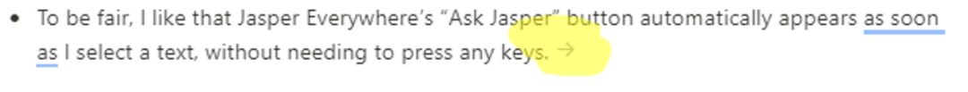 Ask Jasper Button