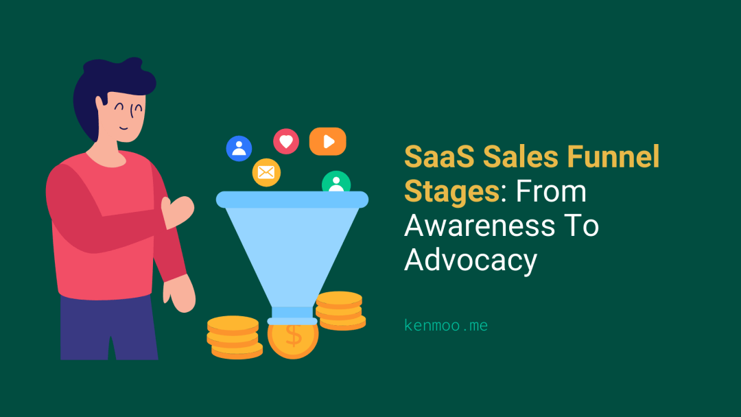 SaaS Sales Funnel Stages Banner