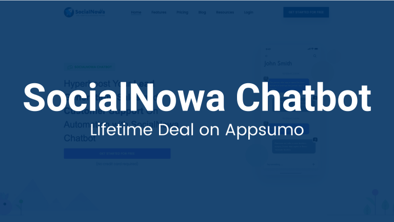 SocialNowa Chatbot review banner